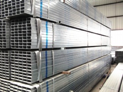 Galvanized steel pipes